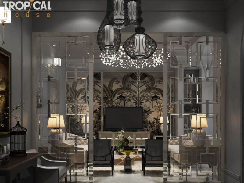 thiết kế nội thất sang trong cho căn hộ 3